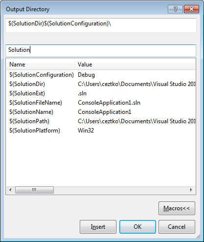 Solution Configuration Name - Visual Studio Marketplace